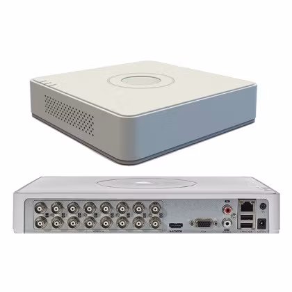 HIKVISION IDS-7116HQHI-M1-S 16 CHANNEL HD MINI 1U H.265 ACUSENSE DVR - Image 3