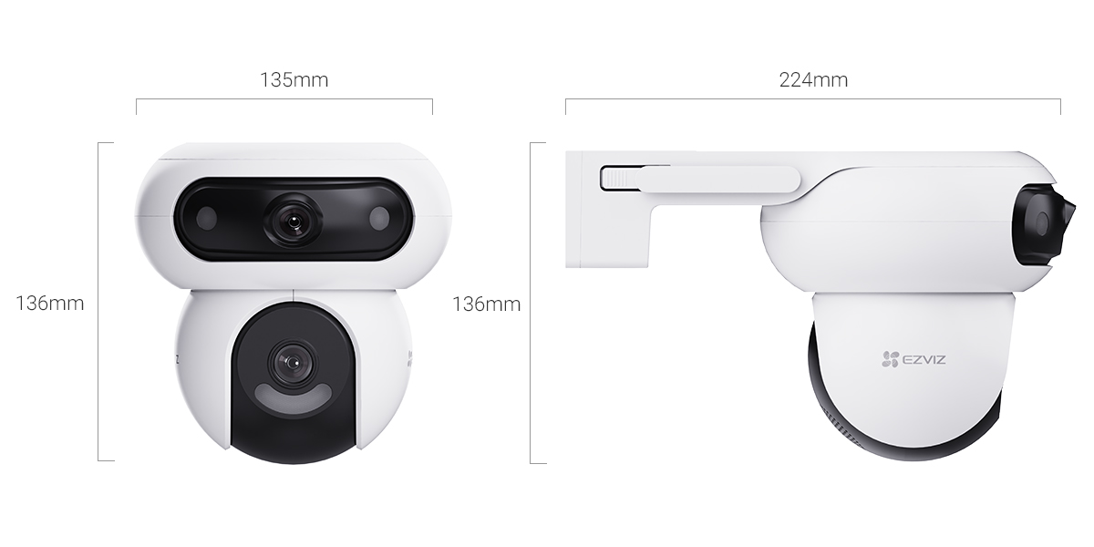 EZVIZ CS-H90 DUAL 4MP DUAL LENSE PT CAMERA - Image 3
