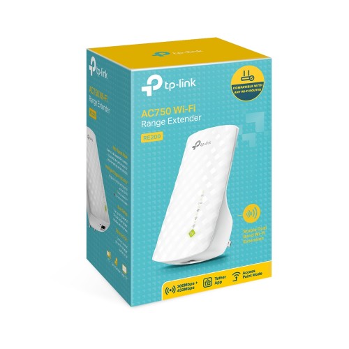 TP LINK RE200 AC750 WIRELESS DUAL BAND RANGE EXTENDER - Image 3